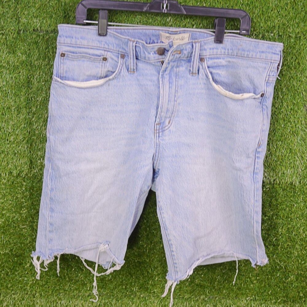 Madewell Light Blue Denim Cutoff Shorts – Men’s Size 34